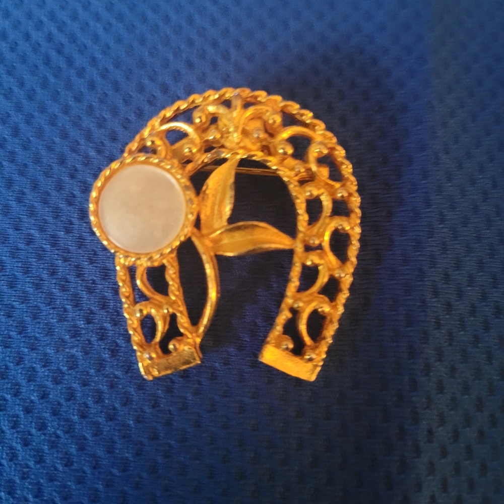 Vintage Horse Shoe Pin.